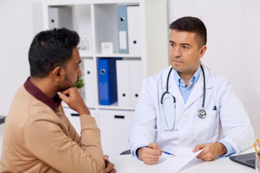 doctor appointment for discharge in men with arousal