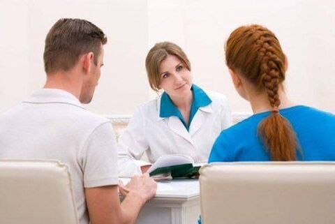 consulting a doctor about the issue of increased potency