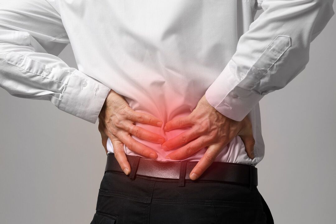diseases of the lumbosacral spine lead to impotence